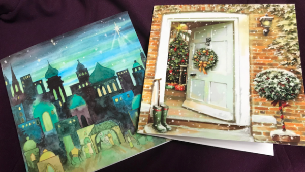 Nightshelter Christmas cards on sale!